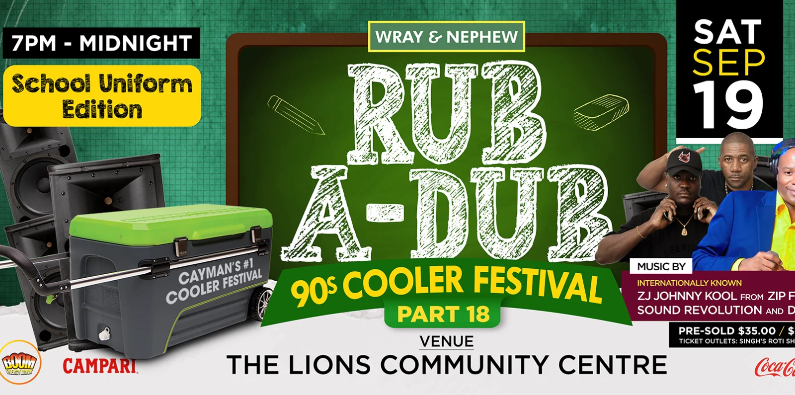 Rub-A-Dub pt. 18 - 90s Cooler Festival (School Uniform Edition)