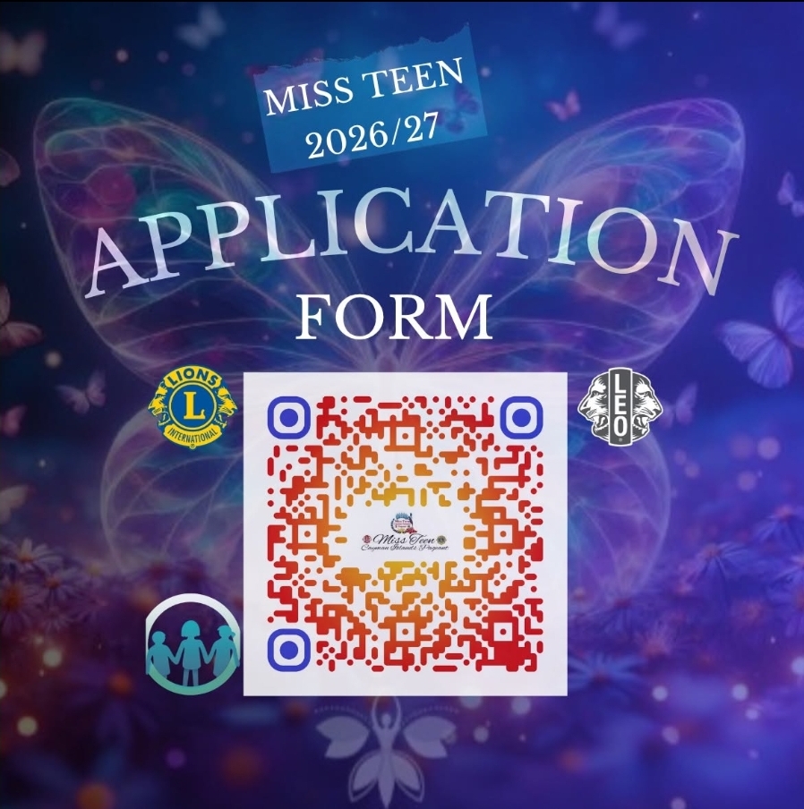 Miss Teen 2026/27 Application Form