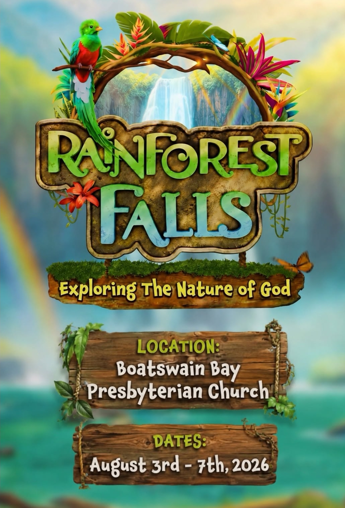 Rainforest Falls: Exploring The Nature of God